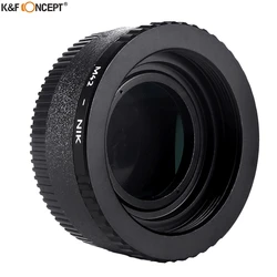 K&F Concept M42 Lens to Nikon Mount Adapter with Glass Cap for Nikon AI F D5100 D700 D300 D800 D90 DSLR Camera Lens Adapter Ring