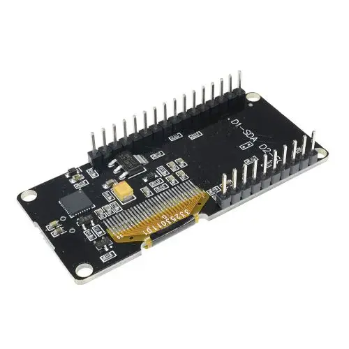 ESP8266 ESP-12F WIFI Module Wireless CP2102 Development Board 0.96 inch OLED Display with Pin for Anrduino NodeMCU WeMos