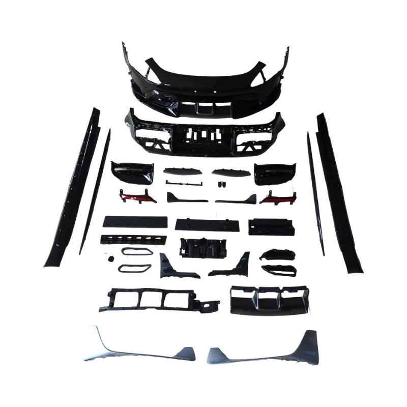 

Car Accessories Modification Sport Body Kit Bodykit Gloss Black Tech Body Kit for Xiaomi SU7 2024