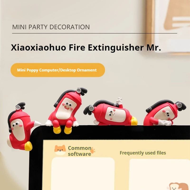 

Креативная вечеринка, мультяшный офис, милая глухая коробка, настольный модный маленький орнамент, украшение для офисной рабочей станции, сюрприз, праздничный подарок