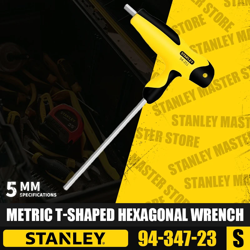 Stanley 94-343-23/94-344-23/94-345-23/94-346-23/94-347-23/94-348-23/94-349-23 Metrische T-Vormige Zeshoekige Sleutel Handgereedschap
