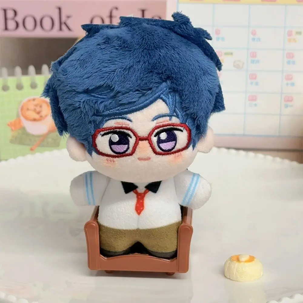 Anime Peripherial Herren-Schwimmclub, Baumwolle, Cosplay, Herren-Schwimmclub, Schlüsselanhänger, Mini, weich, 10 cm, gratis 10 cm Baumwolle für Fans