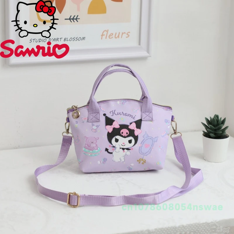 

Sanrio New Children's Crossbody Bag Cartoon Cute Mini Children's Shoulder Bag Fashion Portable Children's Bag PU High Quality