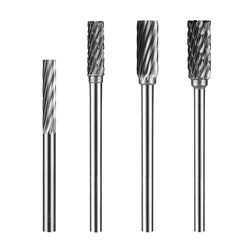 Tungsten Carbide Rotary File Hard Alloy Rotary Bur Drill Bit 3mm Shank Engraving Cutter Grinding Head for Metal And Plastic