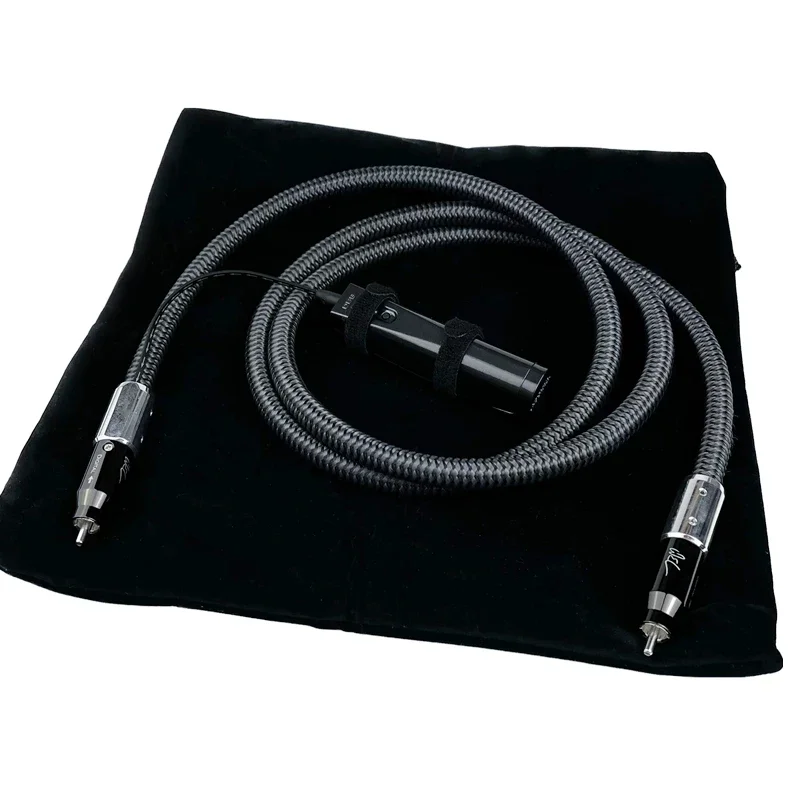 Imagem -02 - Cabo Coaxial Digital com Sistema de Dissipação de Ruído Hi-end Assinatura Wel Pss Prata Hifi Áudio Rca Subwoofer