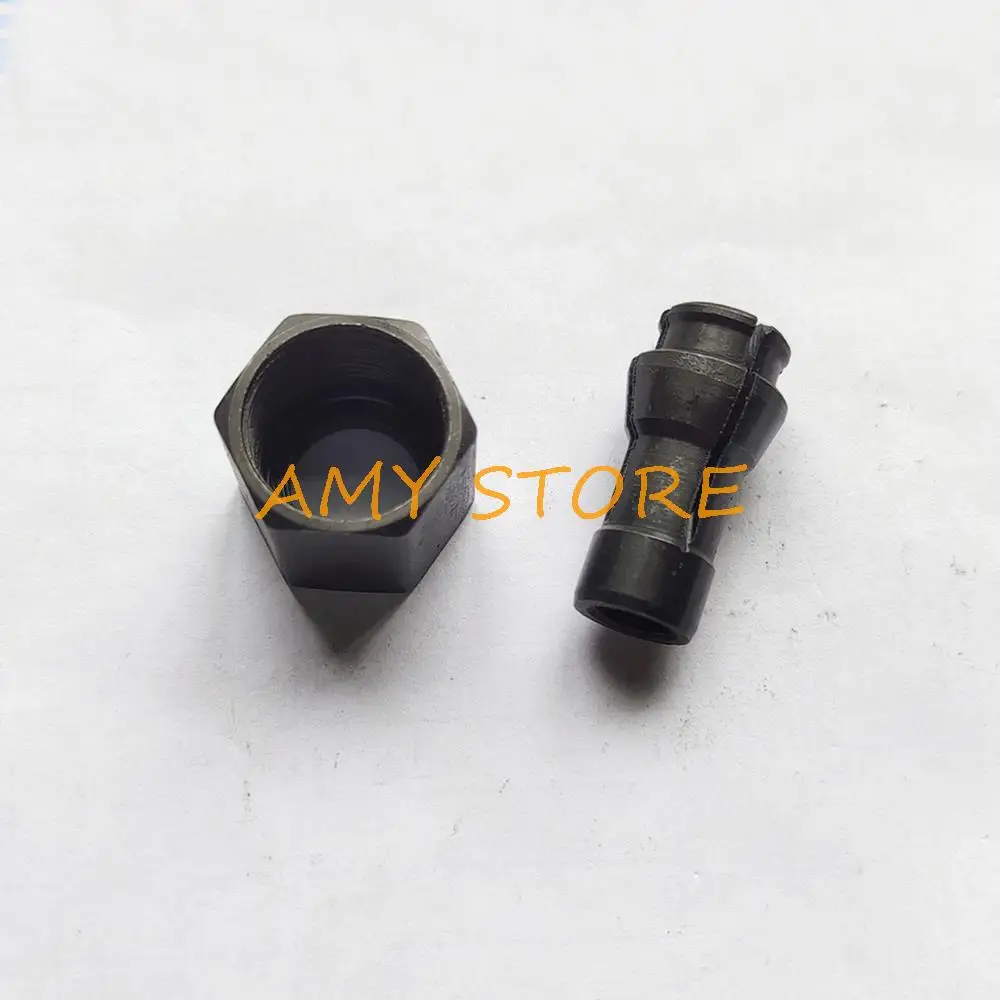 6A 6mm Elektrische Grinder Ersatz PT 35/64 "14mm Gewinde Hex Mutter Collet Set für Ken 9025 Elektrische werkzeug Zubehör