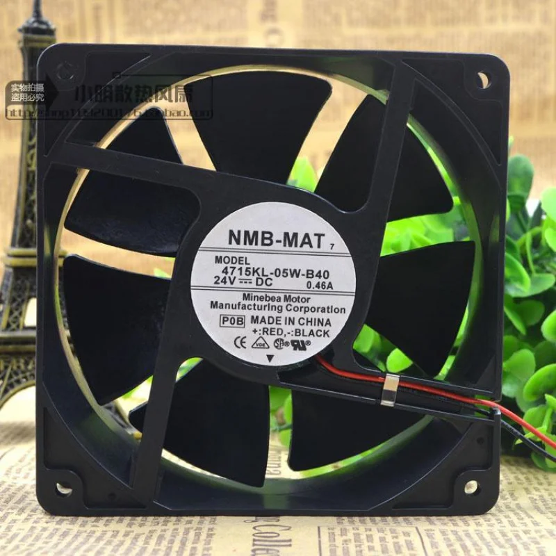 4715kl-05w-b40 24V 0.46a 12038 12cm Inverter Large Fan Cooling Fan 4715kl 05w b40