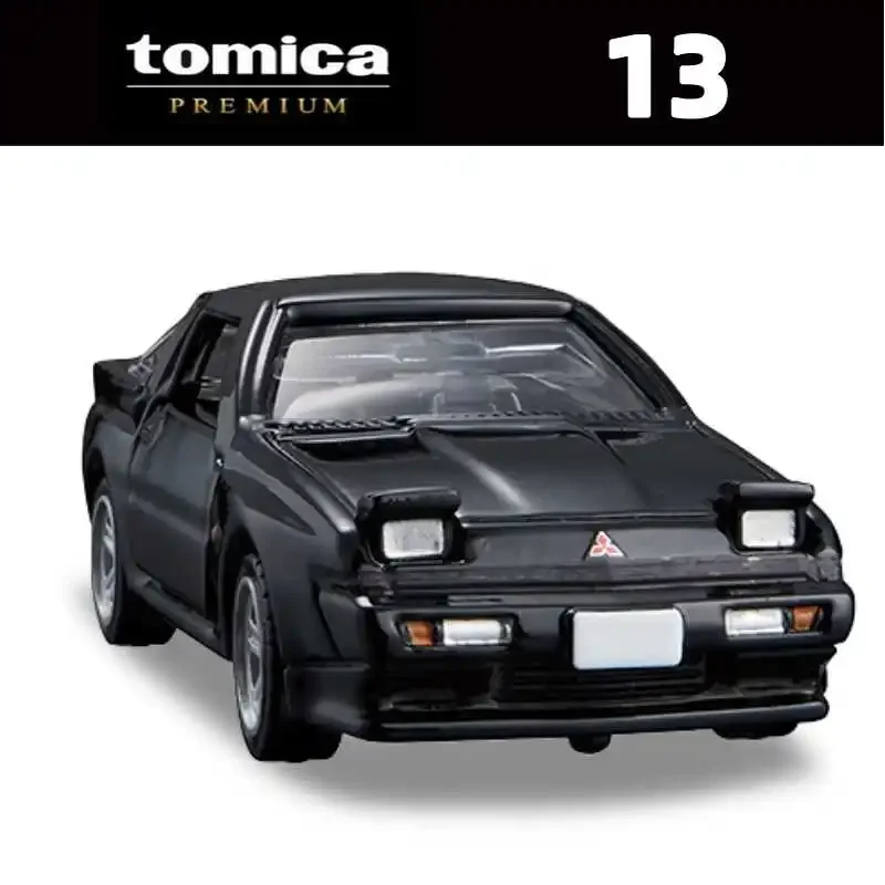 Takara Tomy Tomica Premium 13 Mitsubishi Starion Car Alloy Toys Pojazd silnikowy Diecast Metal Model Dzieci Prezent świąteczny Zabawki dla chłopców