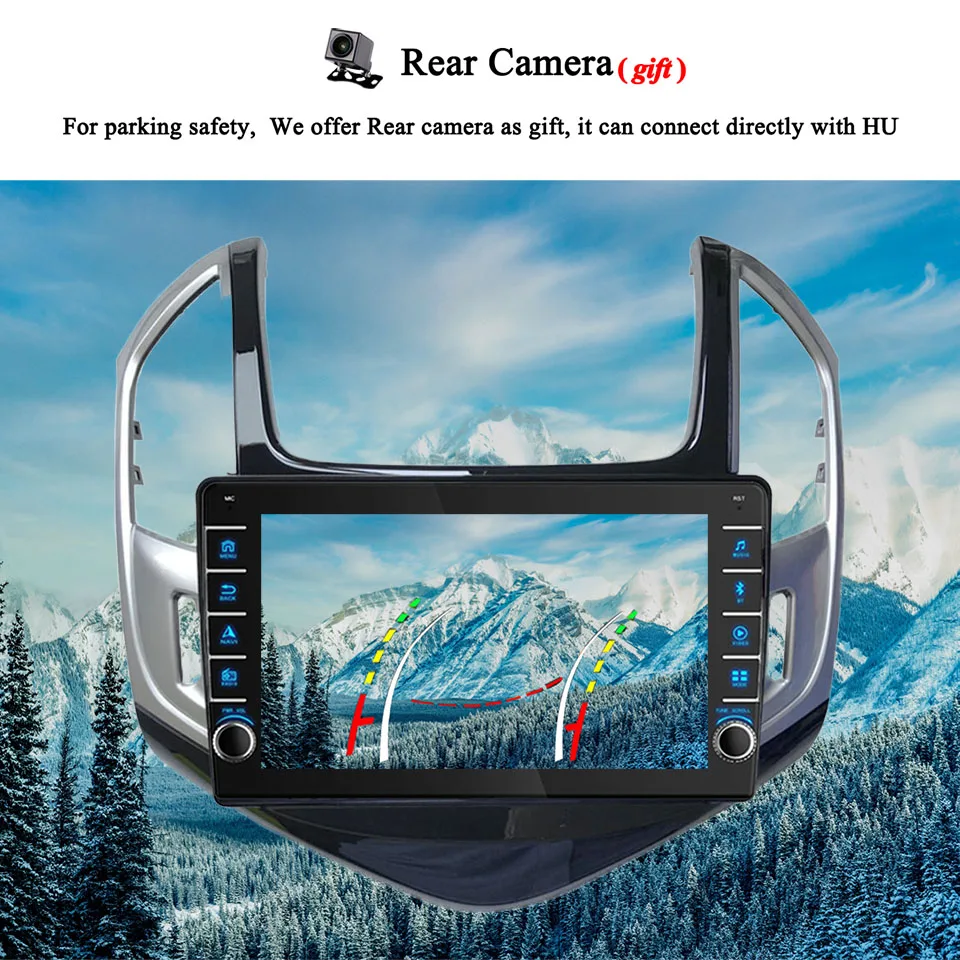 Для Chevrolet Cruze 2012 2013 2014 2015 Автомобильный радиоприемник FM AM Аудио Стерео DVD Видео Мультимедиа HU с 4G Net Carplay Auto RDS DSP BT