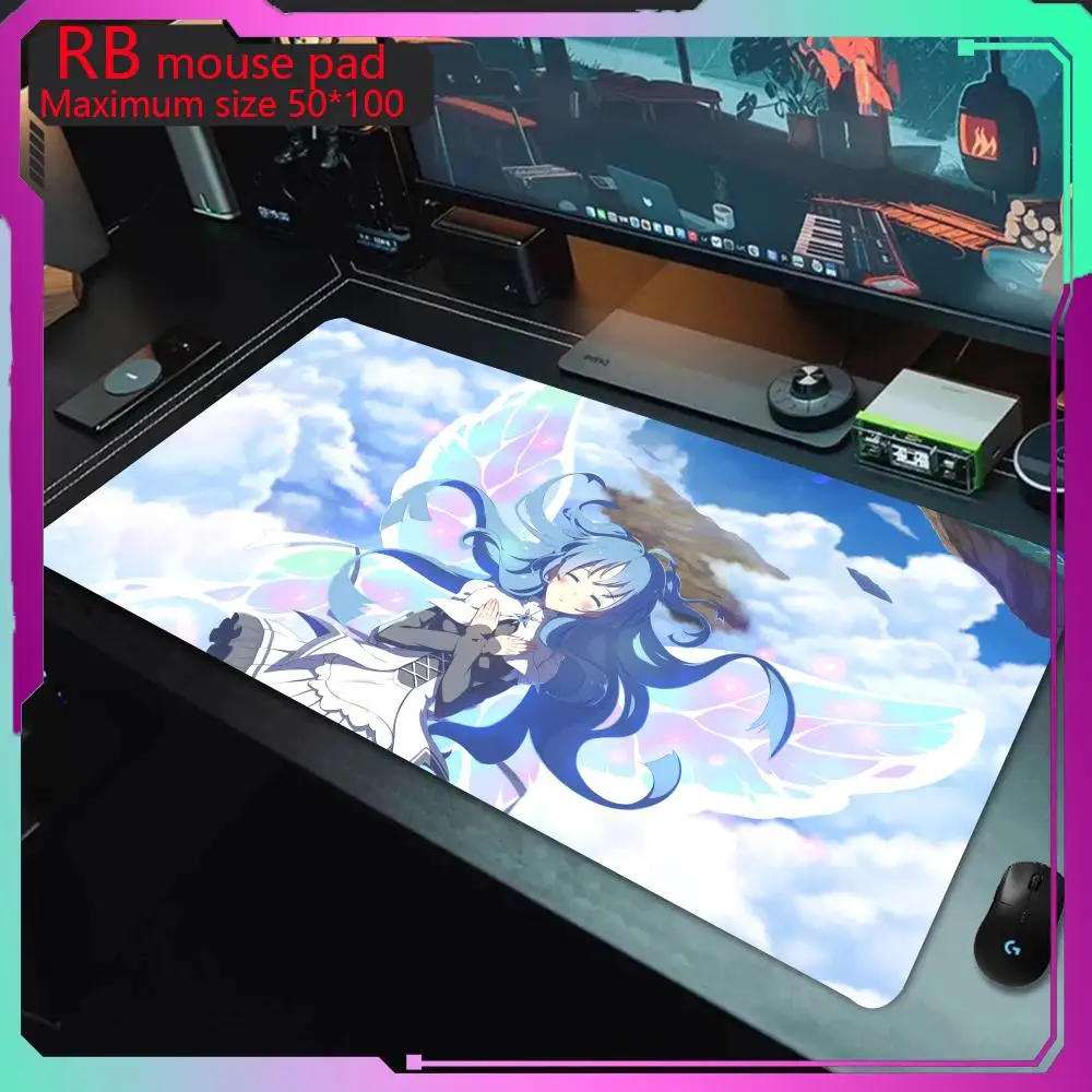 

Chtholly Nota Seniorious Mouse Pad Electronic game mouse pad is easy to use with anti slip and wear-resistant size suitable good