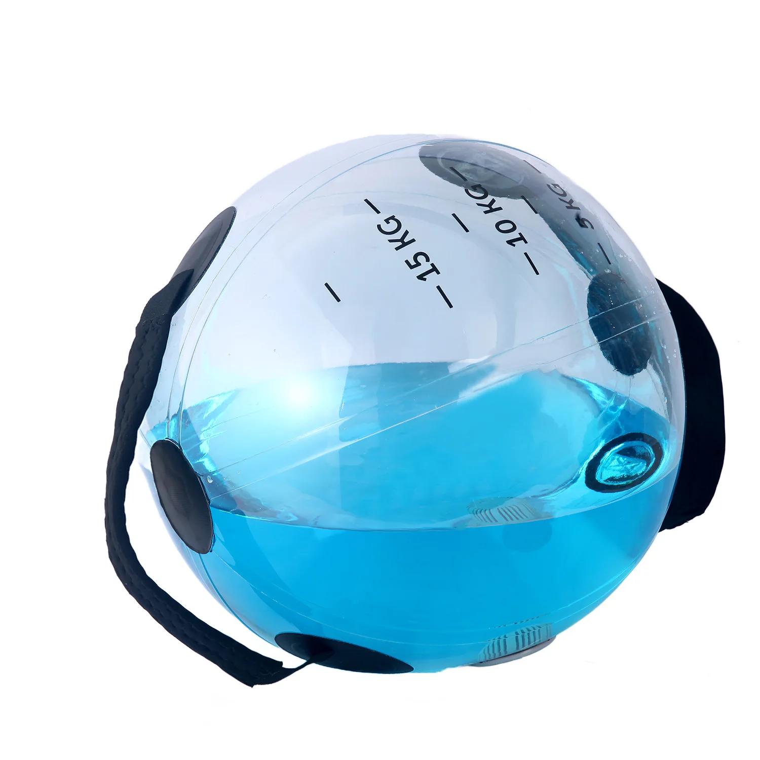 Adjustable Water Weight Ball 20kg/44lbs Portable Aqua Training Bag for Strength Core Balance Workout Home Gym Fitness Water Bag