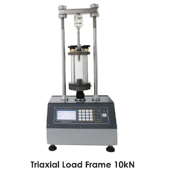 Automatic Data Acquisition Triaxial Testiing Machine System Soil Test