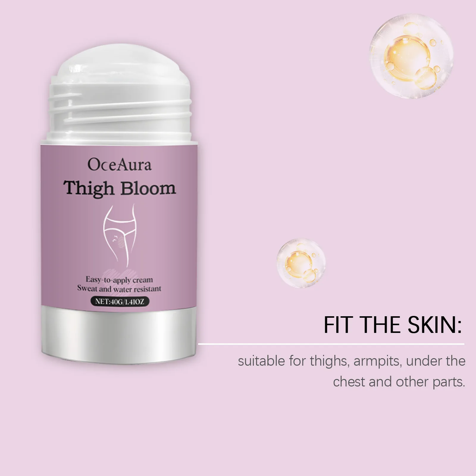 

OCEAURA Leg Nourishing Stick Reduce Friction Deeping Hydration Improve Roughness Reduce Cracking Protect Skin Leg Soothing Stick