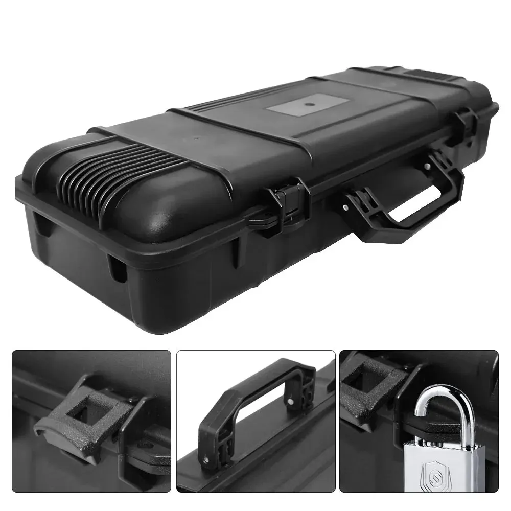 Safety Instrument Tool Box Protective Waterproof Shockproof Toolbox Sealed Tool Case Impact Resistant Suitcase With Sponge