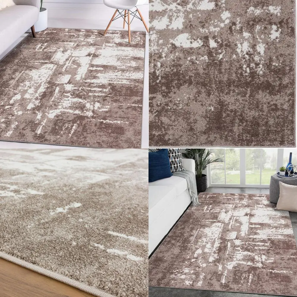 

Бежевый коврик Hampstead средней высоты с ворсом, 8 x 10 футов