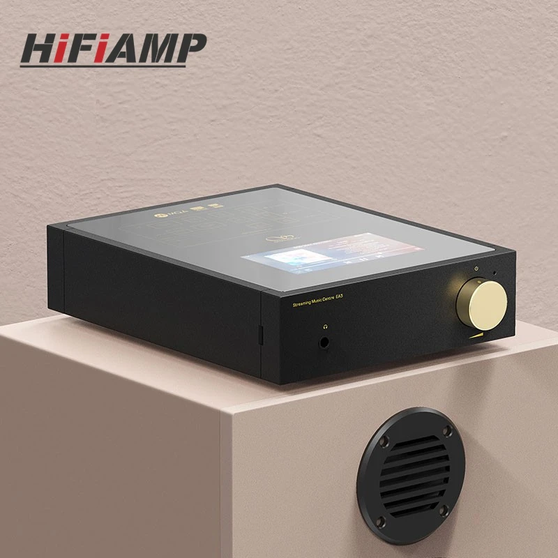 

Медиаплеер-усилитель SHANLING EA5 Plus с потоковой передачей данных, 2x100 Вт, высокая мощность, настольный, Bluetooth 4.2, с 4,7-дюймовым IPS-экраном