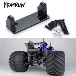 Podpora stała do montażu serwomechanizmu ze stopu aluminium YEAHRUN dla Tamiya 1/10 Clod buster 4 × 4 × 4 Monster Truck części zamienne modelu