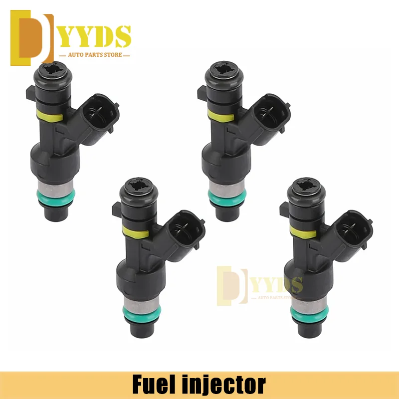 

4PCS Fuel Injectors For Nissan Sentra 2.0L 2007-2012,Versa 1.8L 2007-2012, Cube 2009-2014,16600-EN200