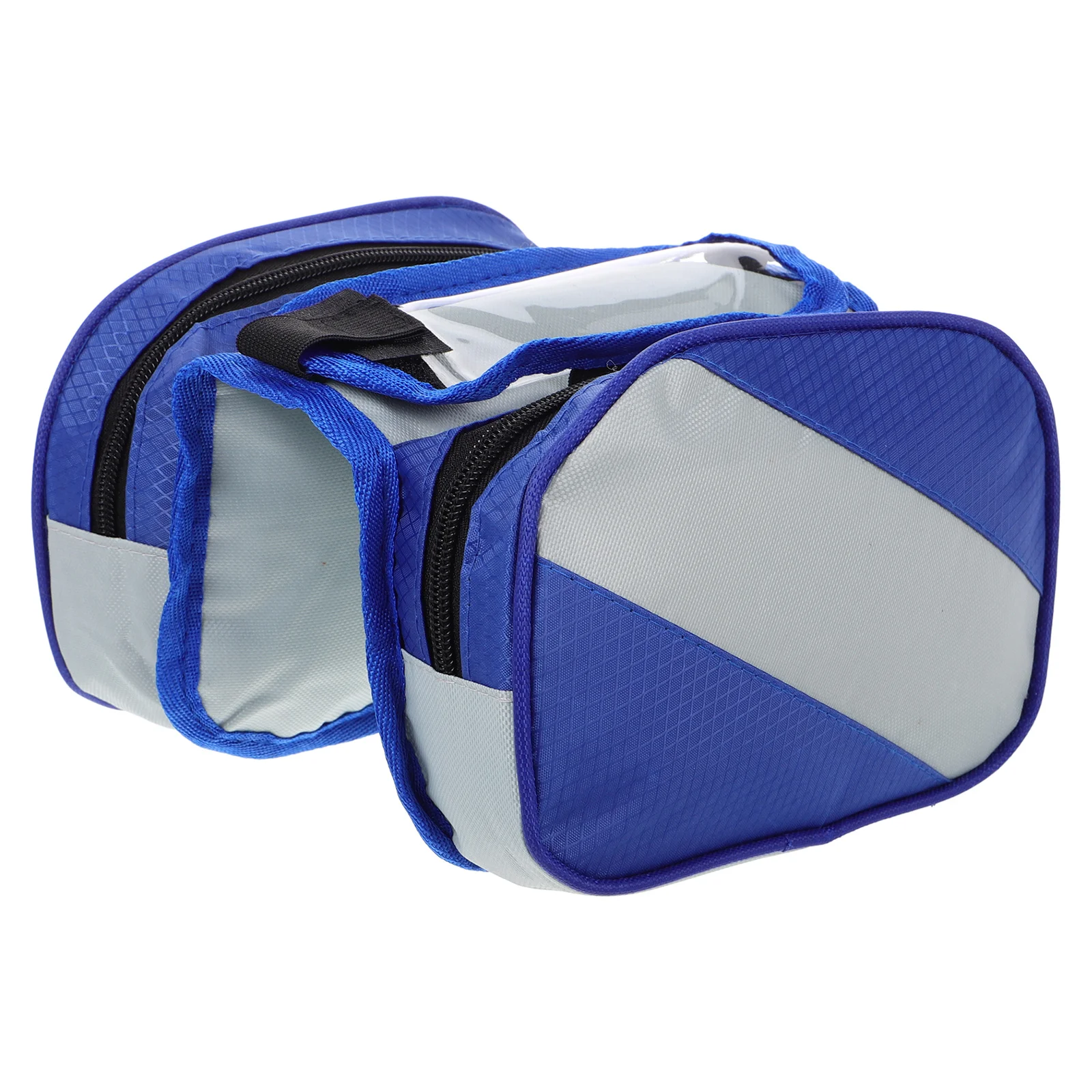 

Waterproof Bicycle Saddle Multifunctional Bike Frame Bag For Mountain Road Bikes Phone Holder Large Capacity