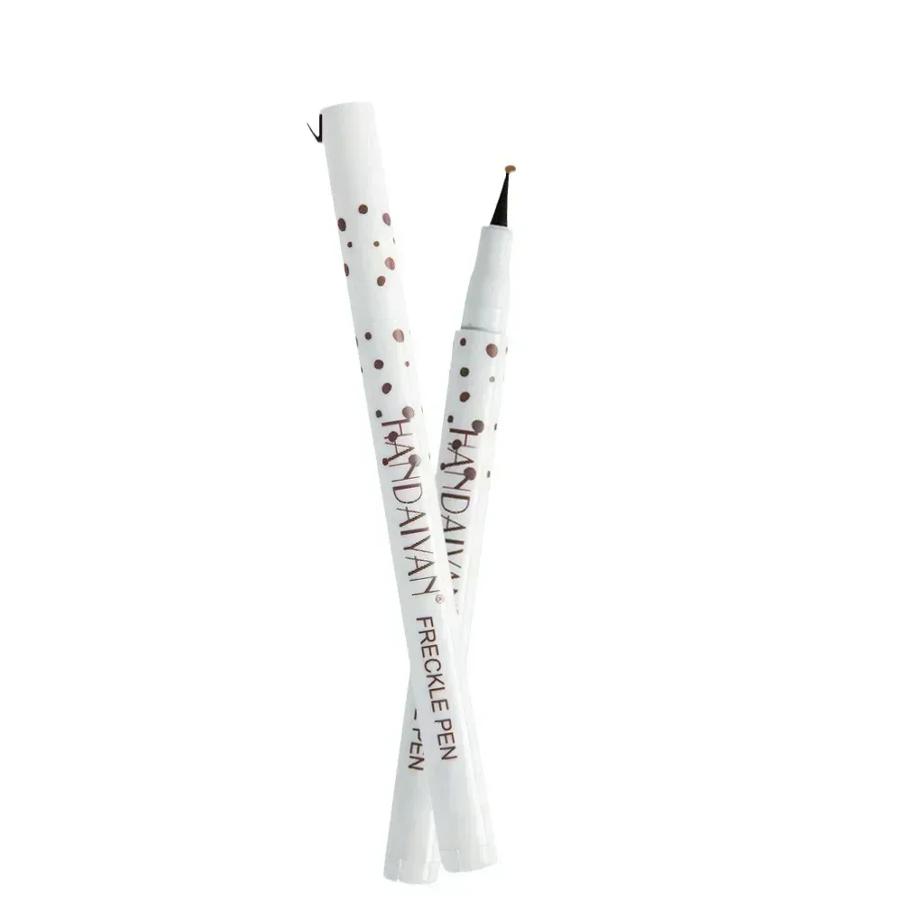 مجموعة أقلام النمش المكونة من 4 قطع من HANDAIYAN، مكياج محاكاة طبيعي، بقعة سوداء وبنية مقاومة للماء، سهلة الاستخدام لمستحضرات التجميل اللوحة الشعبية