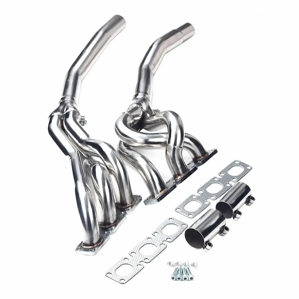 Stainless Steel Exhaust Manifold Header For 92-99 BMW E36 320 323 325 328 M3 6-CYL 3-1 Downpipe