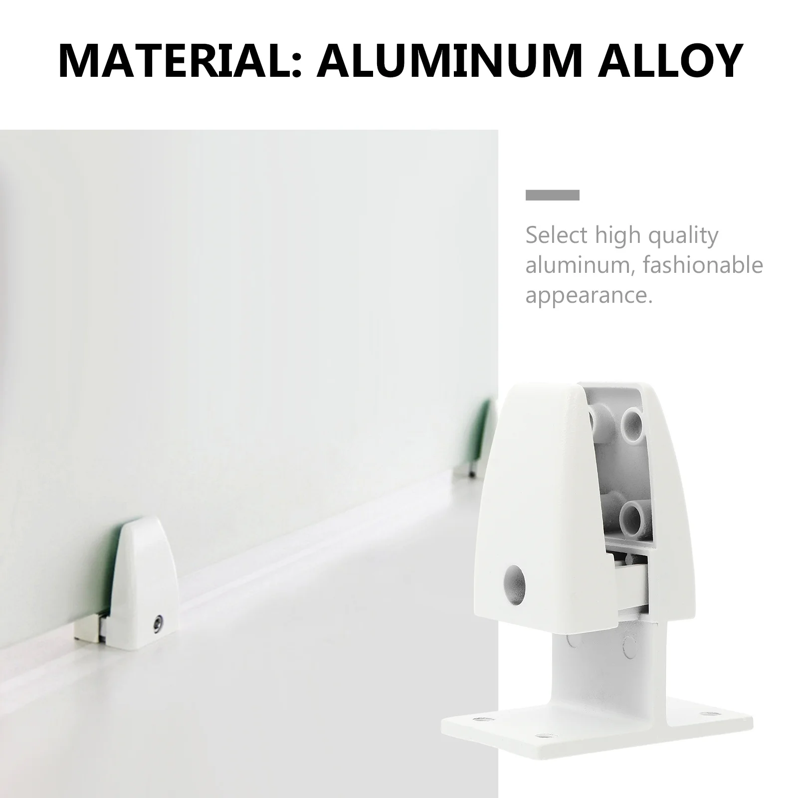 

2Pcs Desk Divider Clamp T-Type Vertical Screen Partition Clips Thickened Stable Base Aluminum Alloy Office Desktop Glass