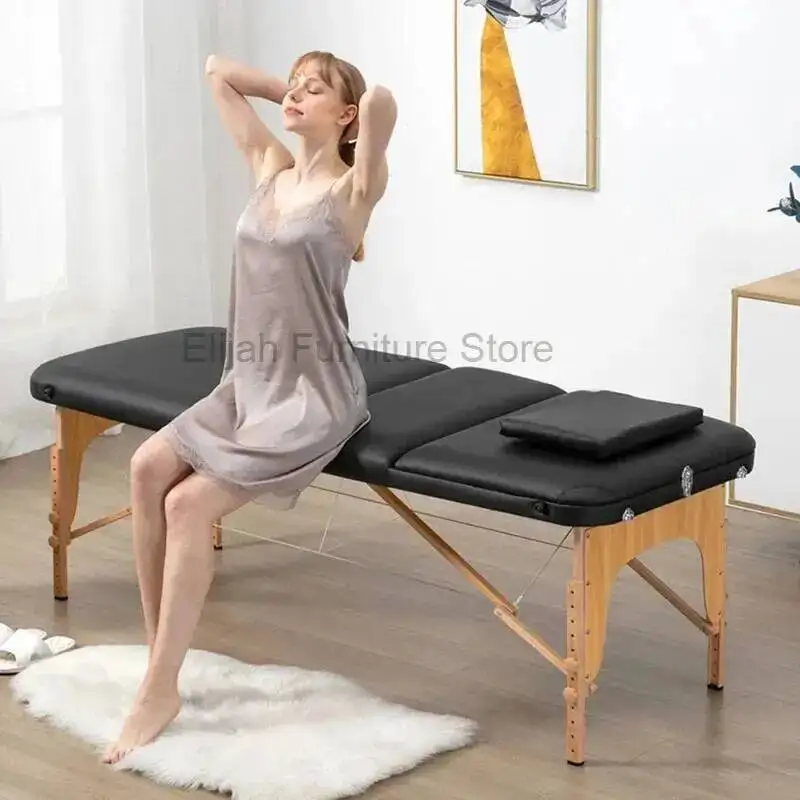 

Foot Salon Massage Tables Nordic Bath Beauty Multifunctional Collapsible Massage Tables Convenience Furniture Massagebett HBMT