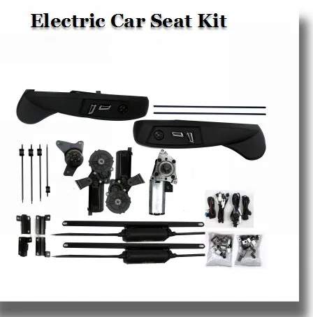 FOR High Quality Golf Cart Seat Black Electric Adjustable Memory Function Power Seat Kit
