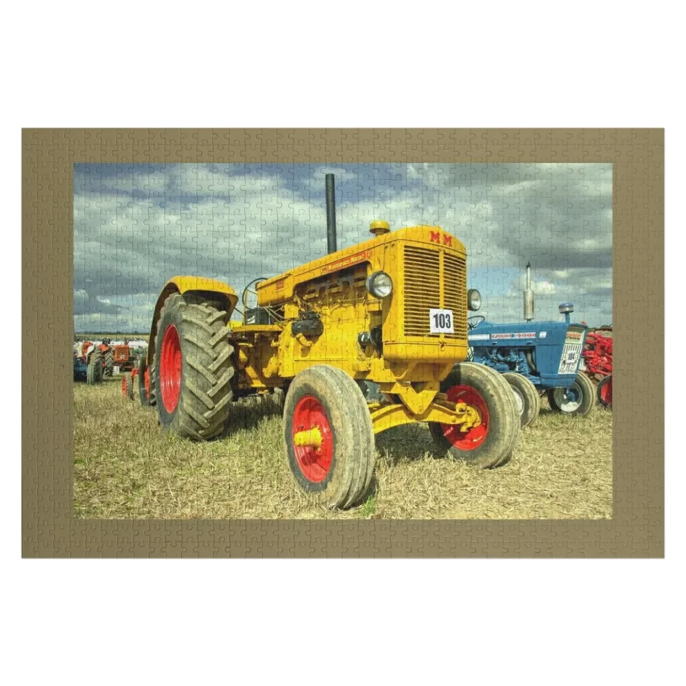 

Minneapolis Moline G Jigsaw Puzzle Custom With Photo Custom Name Wood Photo Custom Personalized Child Gift Puzzle