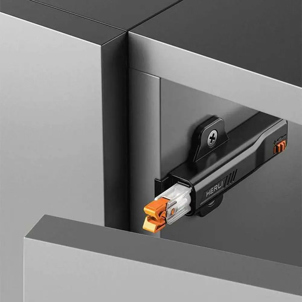 ملحقات الأجهزة المنزلية دفع الضغط لفتح مزلاج اللمس مزلاج اللمس سحب دفع سدادة غير مرئية أبواب الخزانة انتعاش