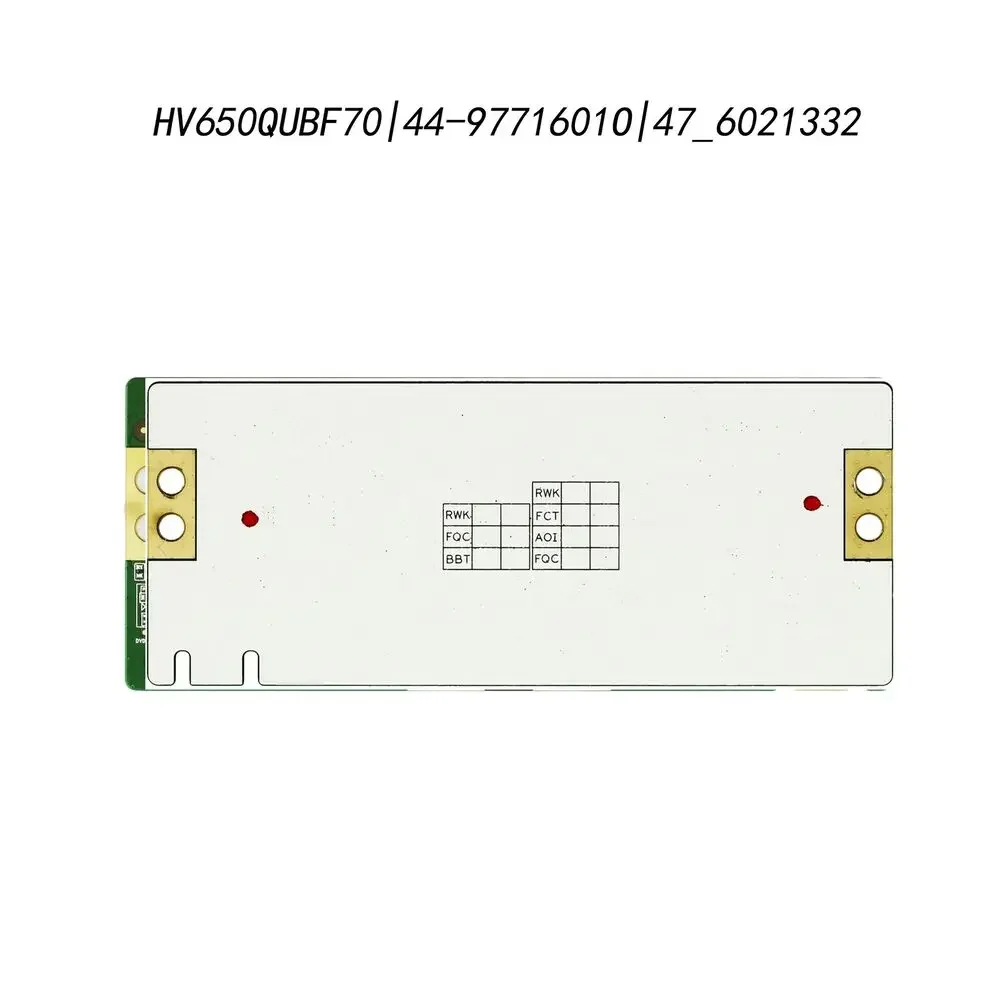 47_6021332 HV650QUB_F70_V00 HV650QUBF70 44-97716010 T-CON Logic Board is for V655-J04 V655-H4 M656-H4 M656-G4 65PFL5766/F7D TV