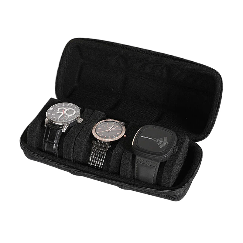 Portable Watch Storage Box Water Proof Unique Zipper Travel Carrying Case EVA Storage Bag For Smartwatch Wristwatch Organizer