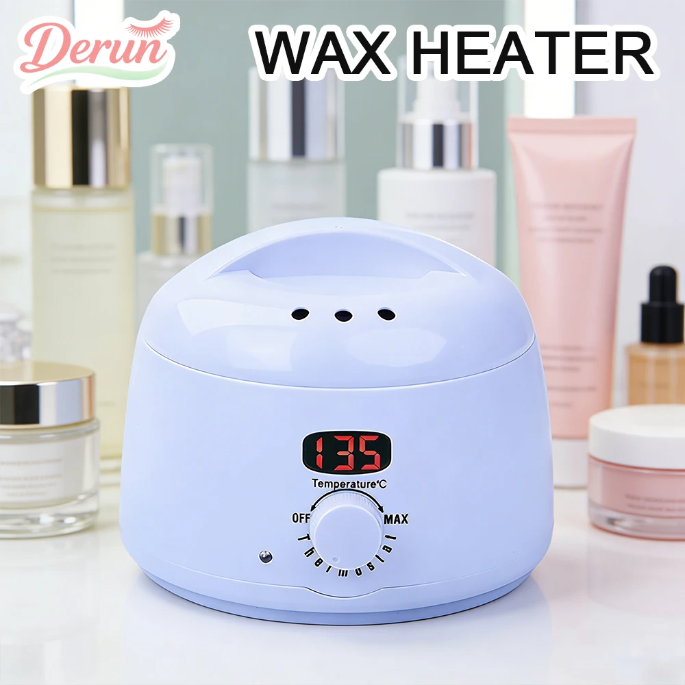 

Профессиональный аппарат для восковой депиляции 500 мл, электрический нагреватель воска, набор для удаления волос на лице, в зоне бикини, подмышках – для домашнего использования и салонов красоты