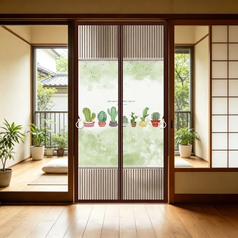 Magnetic Mosquito Proof Door Curtain,For Home Balcony RV Living Room Partition, Patio, Kitchen, Privacy Screen,Keep Bugs Out