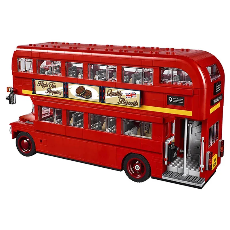 1686PCS Double Decker Bus Building Blocks Bricks Toys Birthday Chrismas Gifts Kit Compatible 10258 21045 IN STOCK