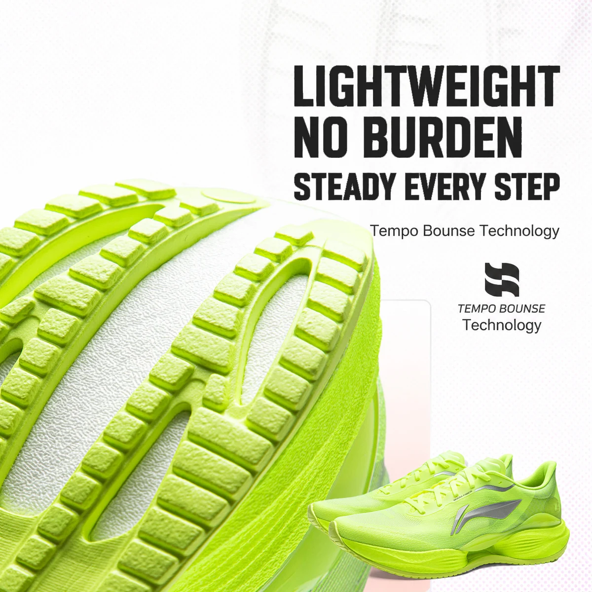 Zapatillas de correr ligeras SUPER LIGHT 23 para hombre de Li-Ning, transpirables, duraderas, estables y cómodas, zapatillas para correr diarias LiNing ARBW017