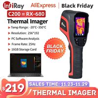 Infiray C200 Industrial Thermal Imaging Camera PC Analysis 256*192 Pixel House Heat Detection Infrared Thermal Imager Тепловизор