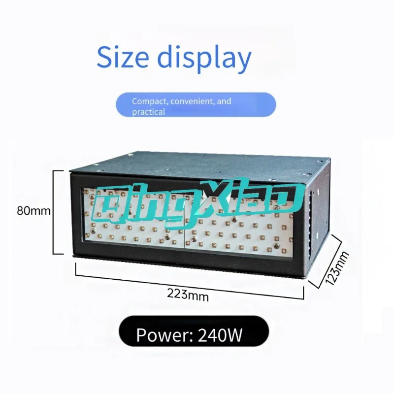 Portable Handheld  UVLED Curing Machine  Ultraviolet Curing Lamp Fast  Curing For Glue  Ink Key Drop Molding Industrial UV Light