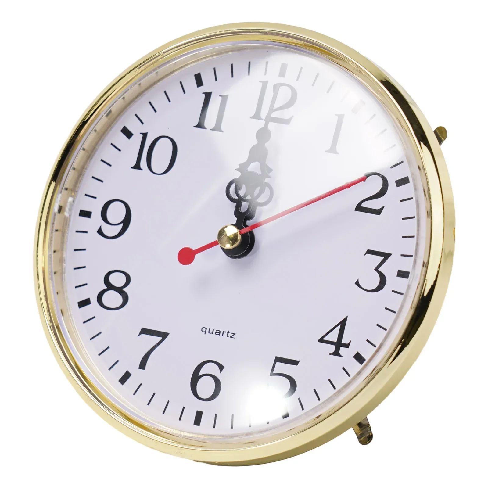 DIY 65MM 80MM 90MM 105MM 110MM reloj de cuarzo inserto movimiento reemplazo mecanismo de movimiento de reloj dorado maquinaria de reloj