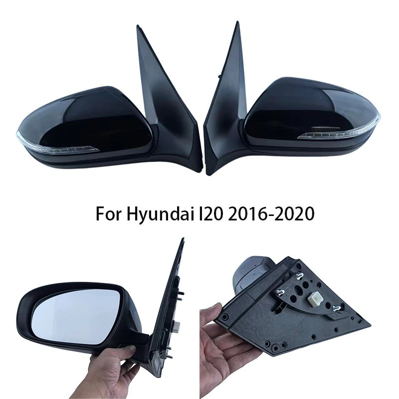 Für Hyundai I20 MK2 GB IB 2016-2020 Auto-Zubehör 6/8-Draht Elektrisch Beheizbare Rückspiegel-Baugruppe