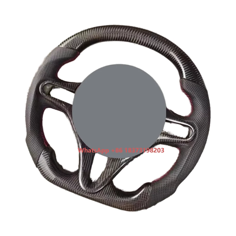

Factory Customized Carbon Fiber Steering Wheel Without Airbag Cover