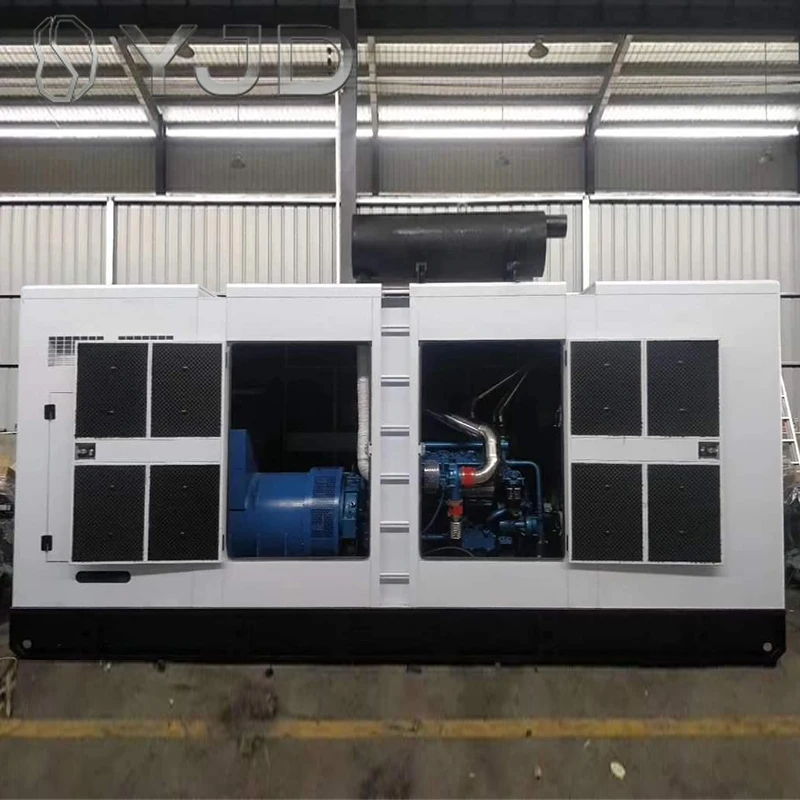 Waterproof Silent Diesel Generators 100KVA 220KVA 300kva 250kva 60Hz Frequency ATS Options 480V Rated for Flood-Prone Areas