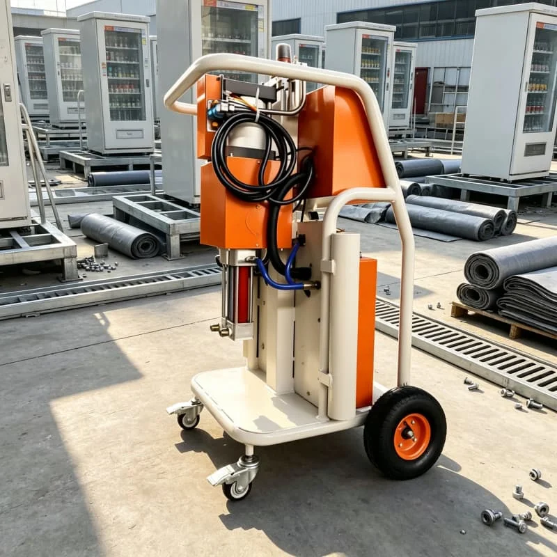 Container Insulation Polyurethane Spray Machine High Pressure Dual Component For Shipping Container Roof Wall Insulation Coating