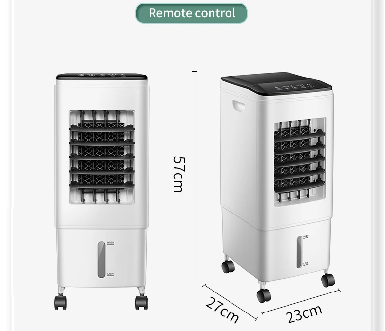 Air Conditioning Fan Large Wind Powerful Cooling Mobile Chiller Can Be Remotely Timed Control Air Cooler Conditioning