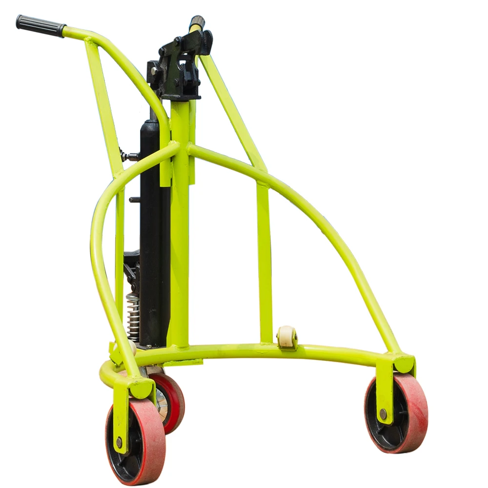 200mm New Design 350kg Hydraulic Oil Drum Truck Trolley for factories