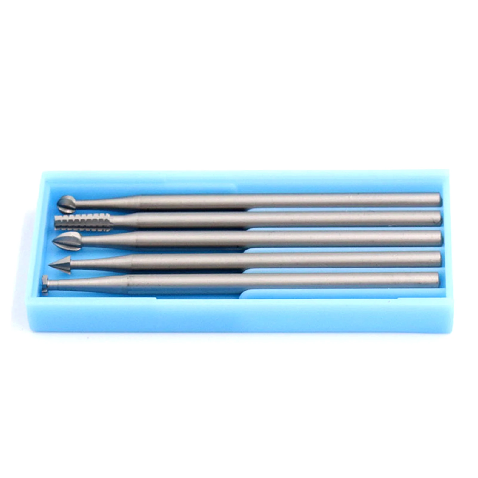 Professional Tungsten Carbide Burrs Kit High Sharpness Long Lasting Sturdy Grinding Tool for Woodworking Drilling Polishing