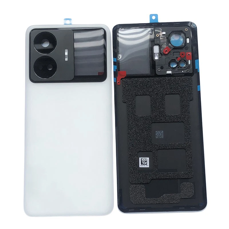 For Realme GT3 Back Glass Lid Chassis Case Rear Battery Housing Door With Camera Lens GT 3 Smartphone Replacement Parts