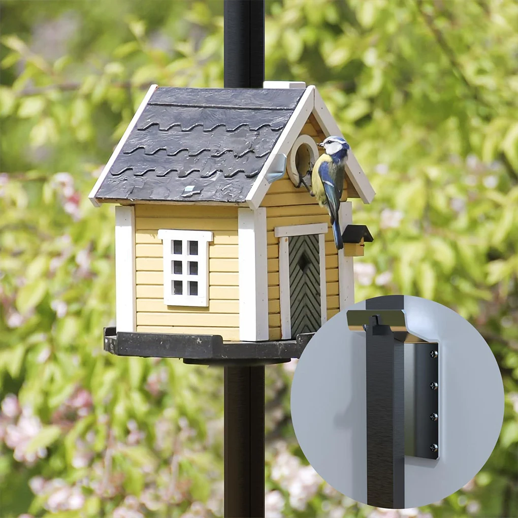 6-piece durable brackets, Lin long-lasting, suitable for wooden fences, providing versatile support garden repairs.