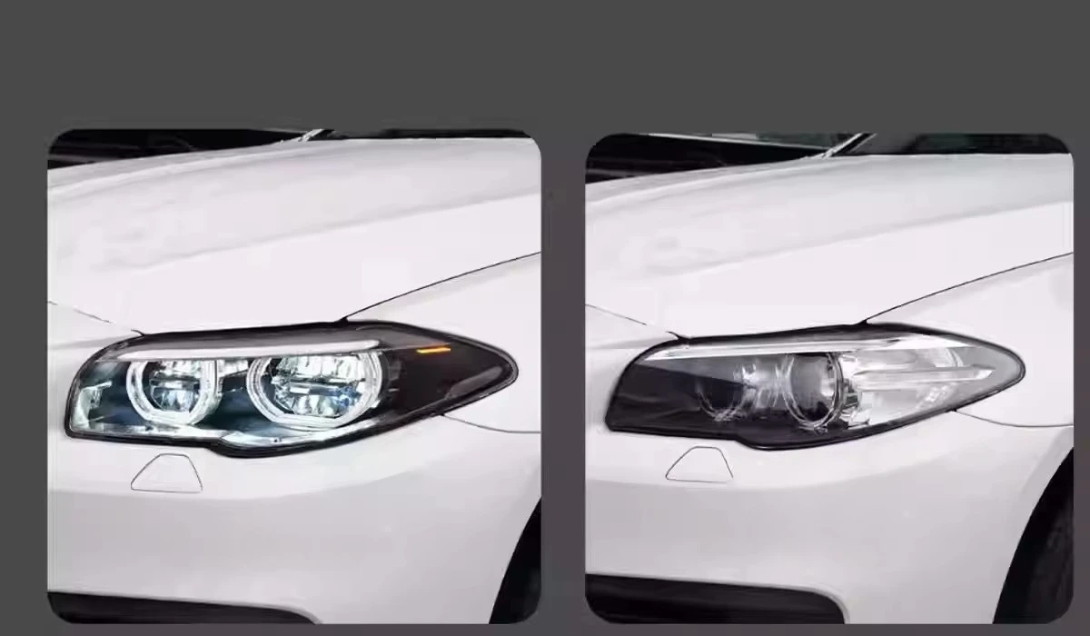 

LED angel eye DRL turn signals,LED headlight assembly for 5 Series F10 F18 with 2011 to 2017