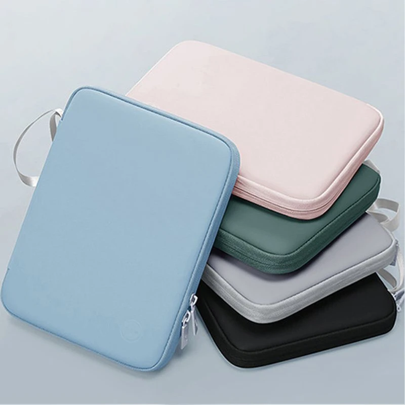 Funda para tableta de 7,9-12,9 pulgadas, funda para iPad Pro, Samsung, Xiaomi, Lenovo, funda, bolsa a prueba de golpes, múltiples bolsillos